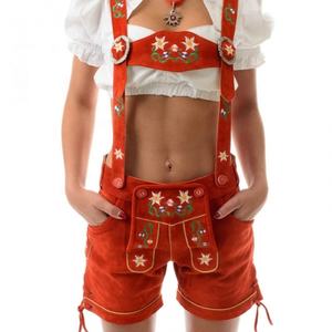 Herren Damen Frau Kurz Trachten lederhosen-Oktoberfest กางเกงขาสั้น-2025บาวาเรีย - Product Image 1