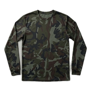 T-shirt de camouflage à manches longues pour homme, séchage rapide, tactique, extérieur, chasse, été, faible MOQ (Quantité Minimale de Commande) - Product Image 3