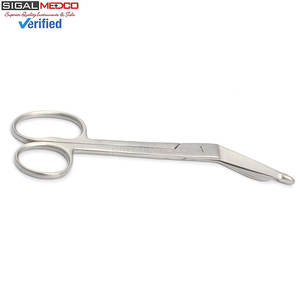 Ciseaux à pansements Lister de 8 pouces avec un grand anneau, en acier inoxydable, pour infirmières, médecins et usage médical d'urgence - Product Image 6