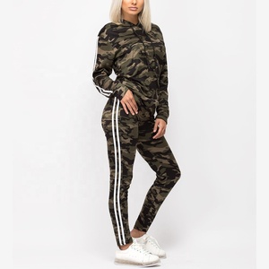 Conjunto Deportivo Personalizado para Mujer, Sudadera con Capucha y Pantalones Cargo de 2 Piezas, Ropa Deportiva para Gimnasio, Venta al Por Mayor OEM - Product Image 1