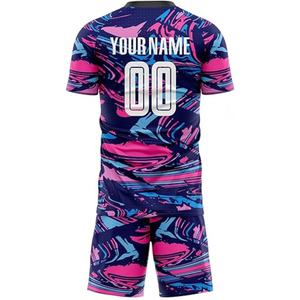 Uniforme de fútbol callejero urbano con arte inspirado en el graffiti, espacio para patrocinadores de gran tamaño, estética moderna para equipos juveniles. - Product Image 6