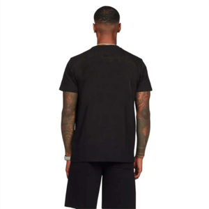 Ensemble chemise et short noirs à manches courtes pour hommes, tenue décontractée d'été en deux pièces, vêtements de loisirs assortis, tendance pour tous les jours - Product Image 2