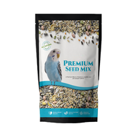 Mélange de graines pour oiseaux bio riches en protéines pour perruches et perroquets - Millet jaune, soutien immunitaire, santé digestive, suppléments naturels