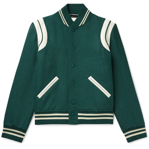 OEM Manufacturer High Quality Chenille Embroidery Men College Leather Sleeves Custom <b>Baseball</b> <b>Bomber</b> Letterman <b>Jacket</b> Winter Men - Product Image 1