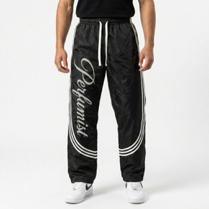 OEM Men's High Quality Custom Digital Printing Wide Leg Vintage <b>Trousers</b> Casual Mid Waist Winter Midweight Distressed Waterproof - Product Image 2