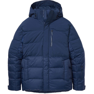 Windproof Stand Collar Men's Puffer Jacket - <b>Lightweight</b> Water-Resistant Woven Solid Zipper Closure <b>Coat</b> for Winter - Product Image 4