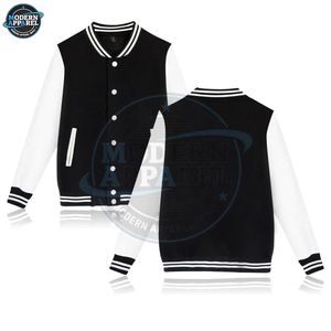 Chaquetas de Béisbol Personalizadas al Por Mayor con Número Cosido para Equipos Escolares, Chaquetas Varsity Económicas para Niños - Product Image 3