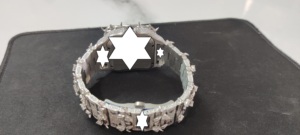 Nouvelle Montre Unisexe de Luxe Faite à la Main en Acier Inoxydable, Boîtier Carré Mécanique, Fermoir à Bouton-Poussoir, Diamant Moissanite, Iced Bust - Product Image 5
