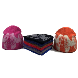 Chapeaux d'hiver en tricot chauds et colorés unisexes de qualité supérieure OEM, personnalisables - Product Image 1