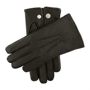 Guantes de Cuero para Hombre Hechos a Mano de Alta Calidad, Cálidos para Invierno, con Pantalla Táctil, Térmicos, Transpirables, Hasta la Muñeca - Product Image 1