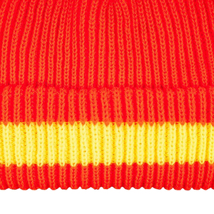personalized adult winter beanies wholesale oem custom logo 100% acrylic fisherman knit ribbed cuff <b>hat</b> 2026 - Product Image 5