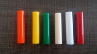 Barre en acrylique PMMA industrielle de 19 mm |   Barre à motifs de puces multicolores |   Service de découpe sur mesure 8-15 mm, moulage OEM, finition polie haute brillance
