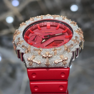Reloj Shreeji Jewels VVS Moissanite de Alta Calidad con Alarma GPS, Lujoso y Moderno, Analógico, de Acero Inoxidable, Movimiento Mecánico Automático, Resistente al Agua - Product Image 3