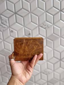 Recién llegado, billetera Unisex de cuero Real, billetera elegante con múltiples bolsillos, billetera de cuero genuino, gran oferta, forro de bolso, soporte para efectivo - Product Image 3