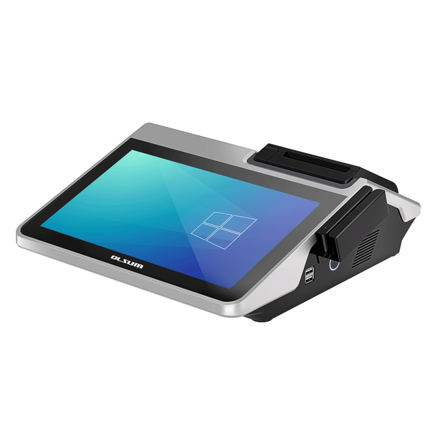 Windows Mini Pos Terminal with Scanner, 80 Printer, Wifi, Bluetooth for Small Space Shop