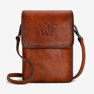 Bolso de Hombro de Cuero Genuino Vintage de Alta Calidad para Mujer, Mini Bolso Bandolera, Bolso de Mano para Uso Diario, Resistente al Agua - Product Image 2