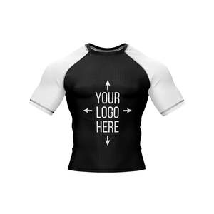Rashguard pour homme à séchage rapide imprimé par sublimation 2026 avec logo personnalisé pour entraînement MMA, NO-GI, Grappling, Jiu Jitsu, BJJ - Product Image 3