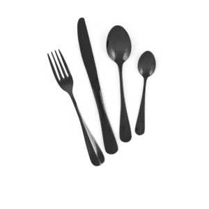 Juego de Cubiertos Excelsa de 24 Piezas, Acero Negro con Acabado Mate, Vajilla - Product Image 2