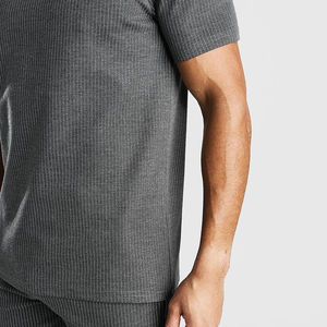 Ensemble d'été pour hommes, taille OEM, ensemble d'été pour hommes, impression de logo personnalisé, t-shirt et short pour hommes, impression de logo flamme, personnalisé - Product Image 5
