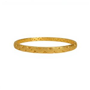 Pulsera de cadena de oro sólido de 22 quilates de primera calidad con cierre de gancho en S, joyería fina para hombre, accesorio de uso diario. - Product Image 1