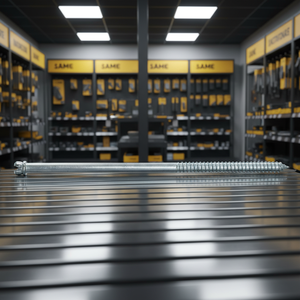 สกรูไม้ปลายคู่ หัวแฉก ชุบสังกะสี เหล็กกล้าคาร์บอน คลาส 4.8 6.8 เกลียวบางส่วน เมตริก นิ้ว ยี่ห้อ PDC - Product Image 1