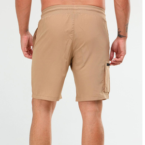 Pantalones Cortos Deportivos de Poliéster para Hombre, Cintura Media, con Cordón, Personalizables, Casuales, Lisos, para Gimnasio, Correr, Atletismo - Product Image 6