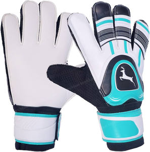 Guantes de Portero de Fútbol al por Mayor de Sialkot, Pakistán, Guantes de Entrenamiento de la Mejor Calidad, de Látex, Impermeables y Transpirables para Gimnasio - Product Image 3
