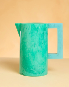 Jarra de Resina Epoxi para Refrescos, Dispensador de Agua de Lujo, Porta Bebidas Hecho a Mano, Elegante Vertedor de Bebidas de Acrílico para Encimera de Comedor - Product Image 1