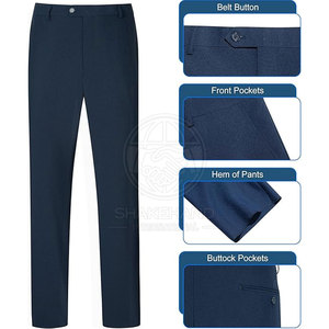 Trajes de negocios premium para hombre, corte ajustado, diseño clásico con corte moderno para reuniones de oficina y eventos formales - Product Image 4