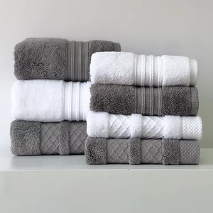 Toalla Facial de Algodón de Alta Densidad GSM, Súper Suave, Transpirable, de Rápida Absorción, para Baño y Spa, Diseño Personalizado al por Mayor, Color Sólido, Tejida - Product Image 1