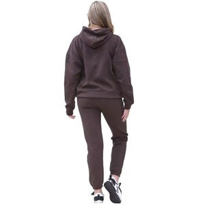 Conjunto Deportivo de Invierno para Mujer, Personalizado, de Alta Calidad, Corte Regular, Algodón, OEM, al por Mayor, para Gimnasio, Entrenamiento y Deporte - Product Image 3