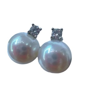 Natural Freshwater <b>Pearl</b> <b>Earrings</b> Ice Queen White Translucent Pink Luster Strong Light Flawless Elegant Ice Queen <b>Pearl</b> <b>Earrings</b> - Product Image 5