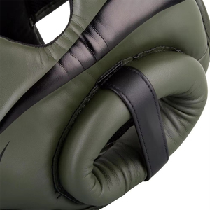 Casque de protection Muay Thai en cuir PU personnalisé pour la boxe, le grappling, les arts martiaux et l'entraînement au kickboxing - Product Image 4