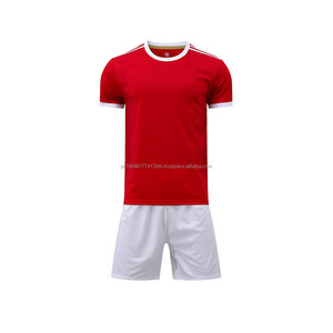 Maillot et short de football personnalisés de qualité supérieure, respirants, 100% polyester, vente directe d'usine - Product Image 6