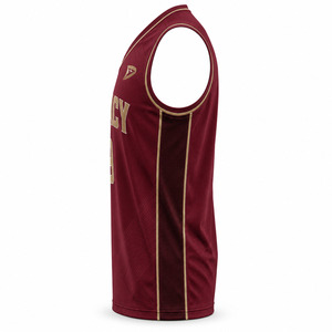 Legacy Basketball Jersey V-Neck Tank Top Men's Adult 360gsm 100% Polyester Mesh Breathable <b>Athletic</b> Apparel - Product Image 3