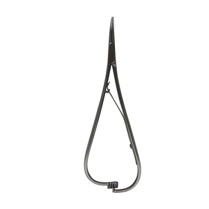 Porte-aiguilles Mayo Hegar en acier avec embout en carbure de tungstène et anneaux dorés, instrument chirurgical - Product Image 1