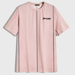 Camisetas deportivas para hombre con tela elástica, tacto suave y corte moderno, ideales para deporte y moda urbana. - Product Image 1