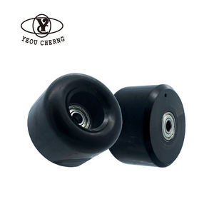 Roues de trottinette en PU à rebond élevé ABEC Bearings 63x43mm, roues de remplacement durables et colorées pour trottinette - Product Image 2