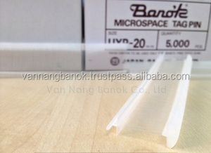 Wholesale Price UXP Fine 20mm Natural Color Plastic <b>Tag</b> Pin PP Material Multi-Size for Garment <b>Tags</b> Accessories Toska Bano'k - Product Image 2