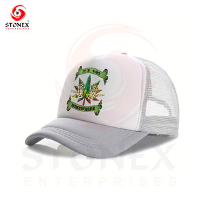 Gorra Trucker de Lona con Logotipo Personalizado OEM al por Mayor y Gorras con Panel Trasero de Malla Tonal y Hebilla Ajustable para Adultos - Product Image 2