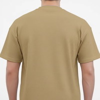 Ensemble de shorts streetwear vintage pour homme, été, en tissu éponge, respirant, t-shirt et short cargo, tenue décontractée pour un usage quotidien