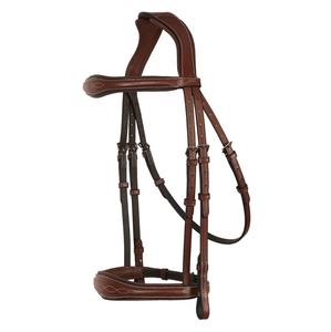 Brida Western de Cuero de Caballo OEM con Orejeras, Collar de Pecho y Brida Trenzada para Uso Ecuestre a Precio Mayorista - Product Image 4