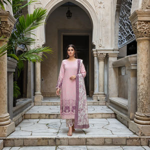 Nuevo Salwar Kameez Khaddar de Alta Calidad de 3 Piezas - Colección de Invierno de Secado Rápido y Estilo Versátil para Cada Ocasión 2025 - Product Image 1