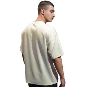 Vente en gros 2025 T-Shirt en coton biologique de haute qualité 100% à épaules tombantes surdimensionné 300 Gsm Style Hip Hop grande taille - Product Image 4