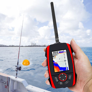 Détecteur de poissons intelligent sans fil professionnel, écran LCD anti-reflet 512 couleurs, affichage en arc et sonar multicanal, batterie rechargeable intégrée - Product Image 2