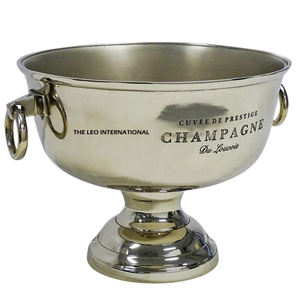Seau en acier inoxydable à texture martelée, design classique, pour la maison, l'hôtel, le restaurant, les fêtes - Product Image 5