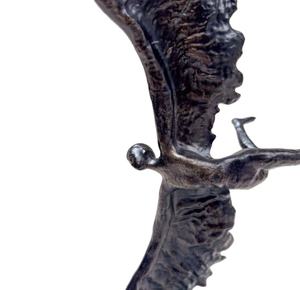 Dernier design Sculpture en métal Ornement enduit de noir pour la décoration de la maison et de l'hôtel Statue pour la décoration de la table et du salon Tarif de gros - Product Image 2