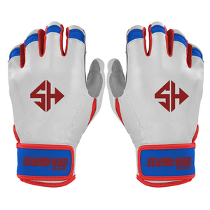 Compra al por Mayor de Guantes de Bateo de Béisbol Personalizados, Duraderos, con Protección Contra Impactos, para Adultos y Jóvenes, Guantes de Bateo de Softbol, Hechos en EE. UU. - Product Image 1