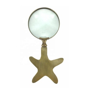 แว่นขยายผึ้งสำหรับอ่านหนังสือหนังสือพิมพ์ชั้นวางเอกสารตารางรูปทรงผึ้งที่มีเสน่ห์แว่นขยายโลหะ - Product Image 5