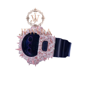 Hot Sole Luxury Mossinate Rubber Diamond <b>Watch</b> with Exquisite Diamond Detailing and Comfortable Rubber Band Available <b>for</b> Sale - Product Image 2